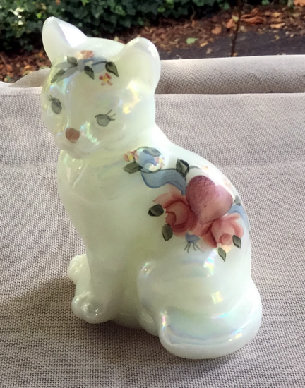 fenton birthstone cat