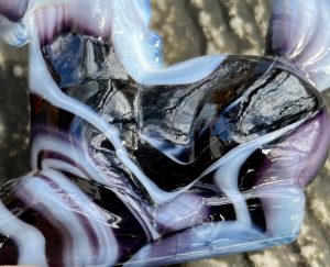 Boyd's Crystal Art Glass mark on Lucky the Unicorn